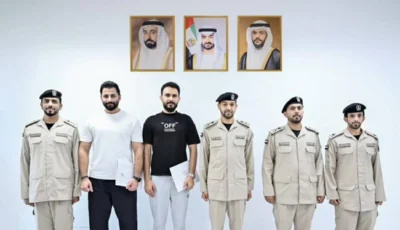 الشارقة.. شخصان ينقذان سائقاً بعد تدهور مركبته وسقوطها في البحر