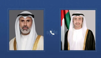 عبدالله بن زايد: أمن الكويت جزء لا يتجزأ من أمن الإمارات