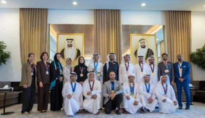 نهيان بن زايد يكرّم المشاركين في ماراثوني بوسطن ولندن