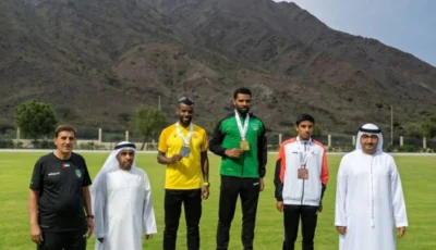 «الصقور» يتألق في بطولة الإمارات لألعاب القوى