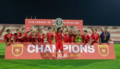 الفجيرة يفوز بدرع دوري تحت 14 سنة «ب»