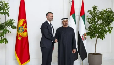 محمد بن زايد ورئيس وزراء مونتينيغرو يبحثان التطورات الإقليمية