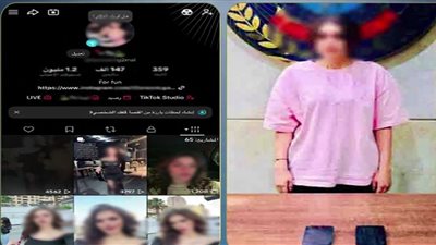 ضبط صانعة محتوى نشرت مقاطع خادشة على مواقع التواصل الاجتماعي