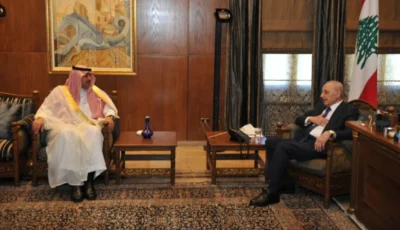 رئيس مجلس النواب اللبناني يستقبل سفير المملكة لدى لبنان – أخبار السعودية