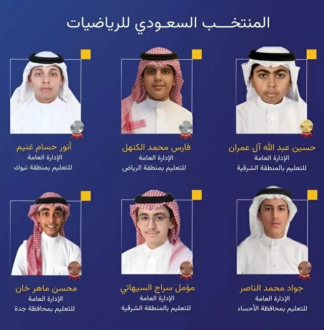 السعودية تحصد 6 ميداليات دولية في أولمبياد البلقان للرياضيات للناشئين 2026 برومانيا – أخبار السعودية