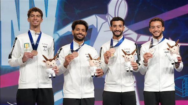 إنجاز تاريخي، ياسر إدريس يهنئ منتخب السلاح ببرونزية بطولة العالم