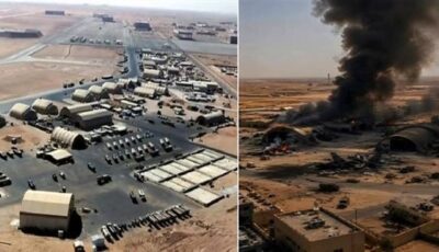 نسفوها، لحظة الهجوم الإيراني على القاعدة العسكرية الأمريكية في الأردن (فيديو)