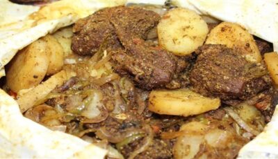طريقة عمل ورقة اللحمة في الفرن، أكلة فاخرة وسريعة التحضير