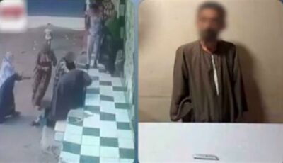 مقطع فيديو يوثق الواقعة، خلافات أسرية تتحول إلى مطاردة بسكين في الشارع بالغربية
