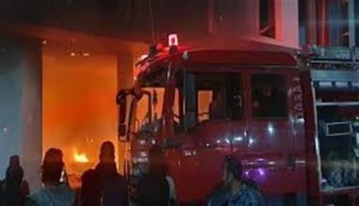 إصابة ربة منزل ونجلتها بحروق متفرقة بسبب حريق قمامة في الهرم