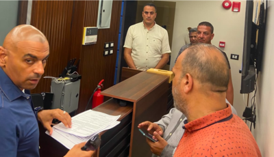 غلق وتشميع منشأة فندقية مخالفة في المندرة بالإسكندرية