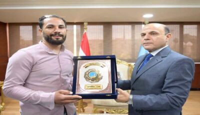 محافظ الغربية يوفر فرصة عمل لبطل واقعة «ترعة القاصد»: الدولة لا تنسى أبناءها المخلصين