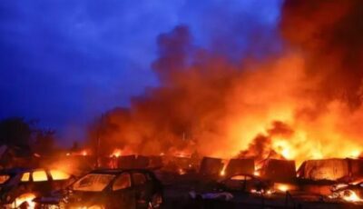 هجوم جوي روسي واسع يستهدف كييف.. 30 انفجارا وإطلاق 12 صاروخا باتجاه العاصمة