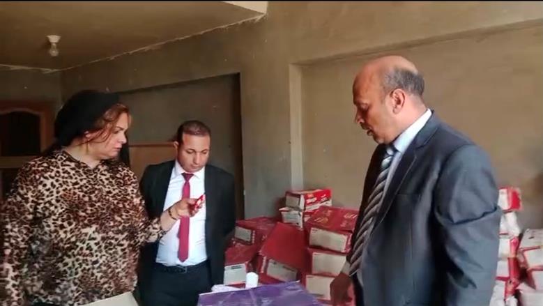 محافظ الغربية: إحباط إعادة تدوير نصف طن شيكولاتة منتهية الصلاحية قبل طرحها في الأسواق