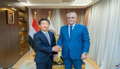 وزير الإنتاج الحربي يبحث تعزيز التعاون المشترك مع كوريا الجنوبية في المجالات التصنيعية