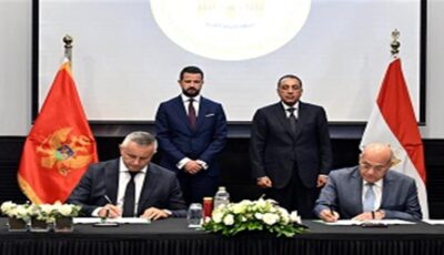 توقيع مذكرة تفاهم بين ميناء الإسكندرية وموانئ مونتينيجرو لتعزيز التعاون في النقل البحري