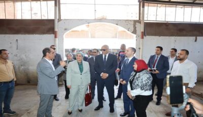 محافظ كفرالشيخ يتفقد مقر المعرض الدائم لرائدات فرع المجلس القومي للمرأة
