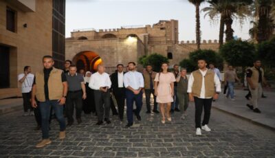 رئيس الجبل الأسود وحرمه يزوران شارع المعز وخان الخليلي