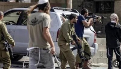 عشرات المستوطنين يهاجمون منازل الفلسطينيين في قرية «جيت» بالضفة الغربية
