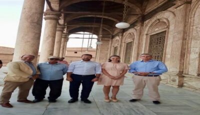 رئيس جمهورية الجبل الأسود وقرينته يزوران قلعة صلاح الدين الأيوبي وجامع محمد علي باشا ومتحف قصر الجوهرة