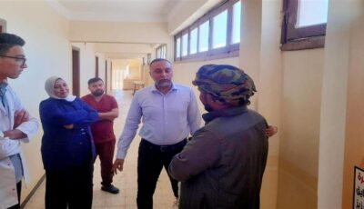 وكيل «صحة سيناء» يشدد على تلبية احتياجات المواطنين ويحيل المتغيبين للشؤون القانونية