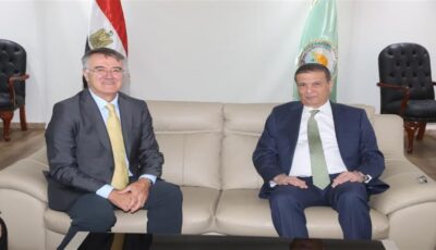 «الزراعة» تبحث مع معهد «سيام باري» تطبيق التجربة الإيطالية في الاستزراع السمكي