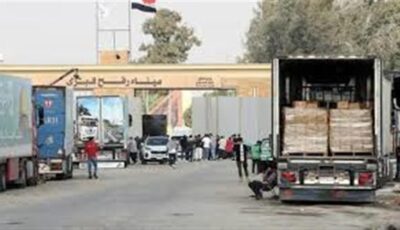 الهلال الأحمر المصري يدفع بقافلة «زاد العزة 243» إلى غزة.. تضم مساعدات إغاثية ووقود