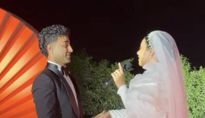 خطفت الأنظار بصوتها، ابنة الفنان صبحي خليل تبهر الحضور في حفل زفافها بالغناء لأنغام (فيديو)