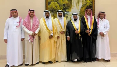 آل عريعر يحتفلون بزواج صالح – أخبار السعودية