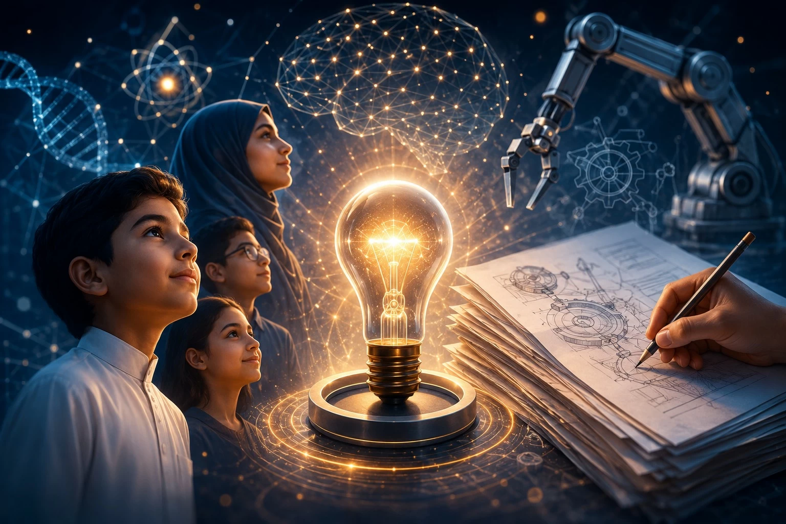 اكتشاف 244 ألف موهوب.. واستقبال 10300 طلب اختراع في 2025 – أخبار السعودية