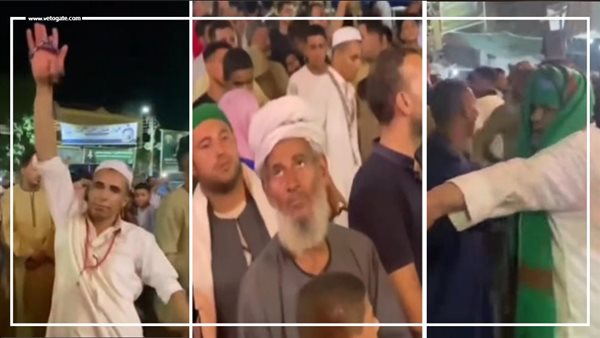 مجاذيب يا رسول الله، شاهد ماذا فعل عشاق سيدي الفرغل في ليلته الختامية بأسيوط