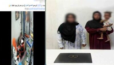 كاميرا المراقبة تفضح حيلة سيدتين لسرقة محل ذهب في أسوان