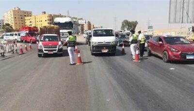في 24 ساعة، الداخلية تضبط 115 ألف مخالفة مرورية و4 أطنان دقيق مدعم بالسوق السوداء