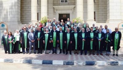 لقطة تذكارية لمجلس كلية طب قصر العيني بمناسبة انتهاء العام الجامعي 2025/ 2026