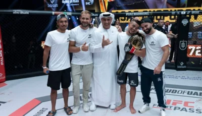شوباروف يحتفظ بلقب وزن «البنتام» في بطولة «محاربي الإمارات»