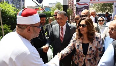 وزيرة التنمية المحلية ومحافظ القليوبية يفتتحان 3 مراكز تكنولوجية جديدة بالقناطر الخيرية