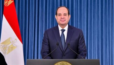 السيسي، بحثنا مقترح استحداث خط ملاحي للربط البحري بين ميناءي سفاجا ودار السلام