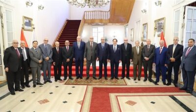 تأكيدا لترسيخ العدالة، قيادات “قضايا الدولة” في زيارة تهنئة لرئيس مجلس الدولة الجديد