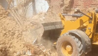 استجابة لشكاوى الأهالي.. إزالة منزل آيل للسقوط ورفع مخلفات في باريس بالوادي الجديد