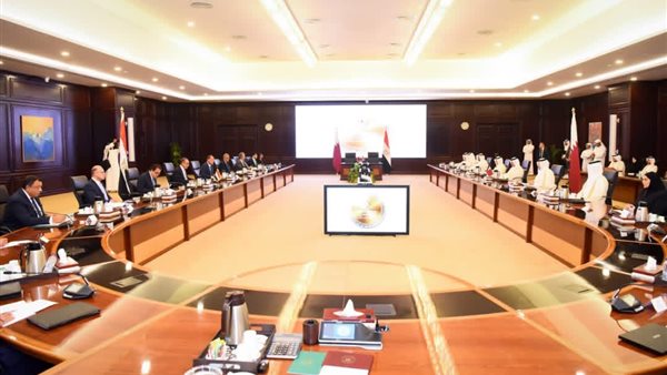 انعقاد الدورة السابعة للجنة العليا المصرية القطرية المشتركة بالعلمين (صور)