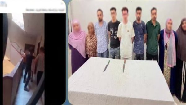 خلاف الميراث أشعلها، 9 أشخاص في مشاجرة بالأسلحة البيضاء داخل عقار بالغربية