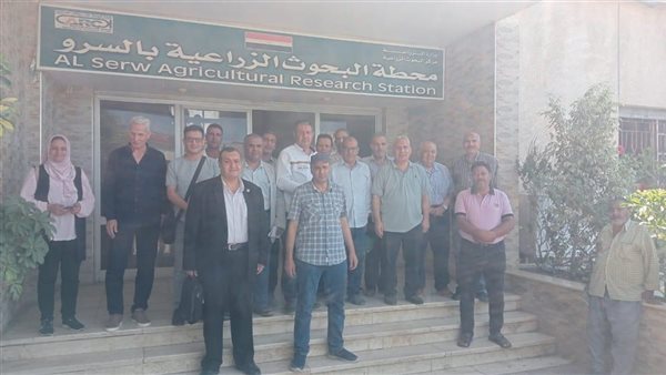 نائب رئيس “البحوث الزراعية” يتفقد المحطات البحثية بدمياط