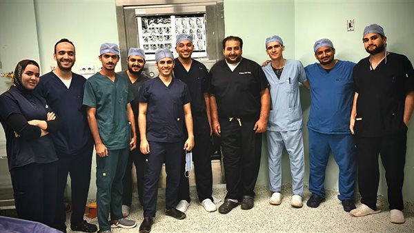 استئصال ورم بالفقرة العنقية الثانية وإنقاذ مريضة من خطر الشلل الرباعي بالشيخ زايد