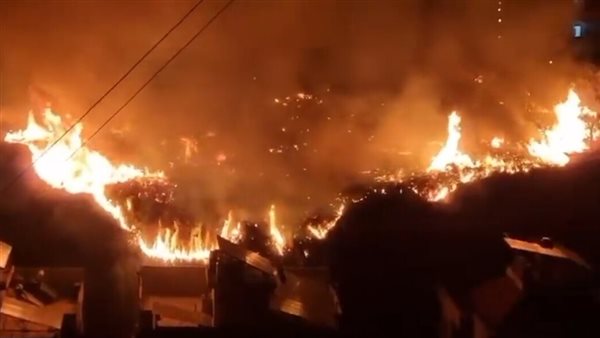 حريق كبير في السليمانية بعد انفجار مستودع صهاريج نفطية (فيديو)