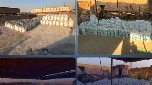 ضربة جديدة لمافيا السماد المغشوش، ضبط 1600 طن داخل مصنعين سريين بالجيزة