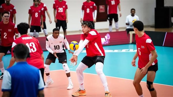 الكرة الطائرة، موعد مباراة مصر وتركيا في بطولة العالم للناشئين