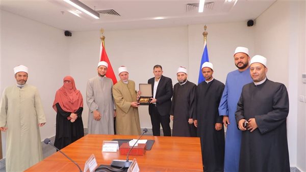 محافظ دمياط يستقبل وفد القافلة الدعوية لمجمع البحوث الإسلامية