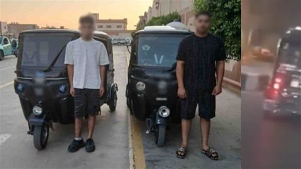 حركات استعراضية بـ«التوك توك» تنتهي بضبط سائقين في طنطا
