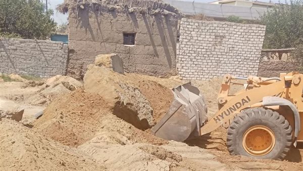 إزالة 16 حالة تعدٍ على الأراضي الزراعية وأملاك الدولة في الشرقية