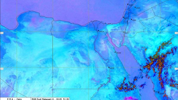الطقس الآن، أجواء شديدة الحرارة وفرص لسقوط الأمطار بالجنوب